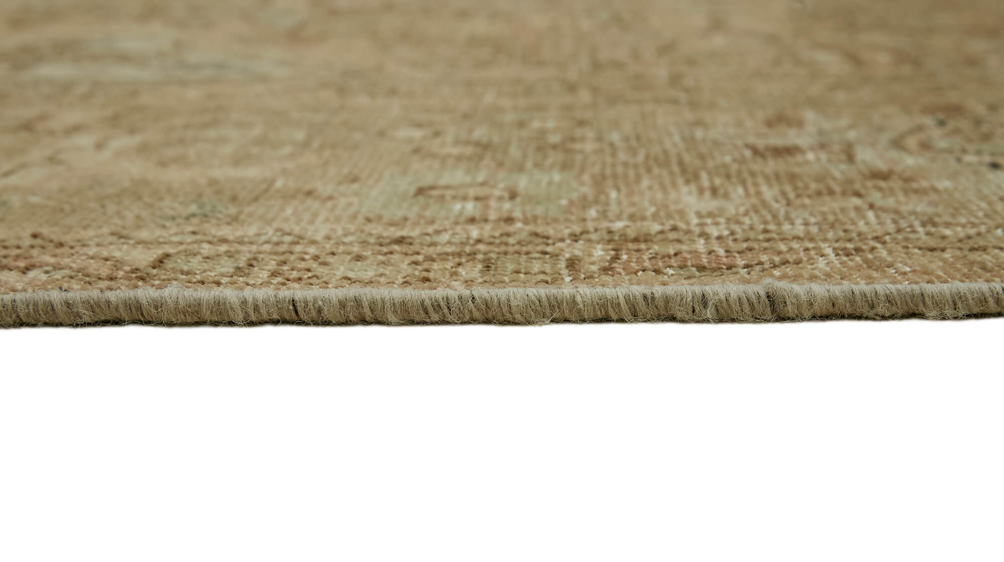 8x10 Beige Vintage Large Area Rug - 44195