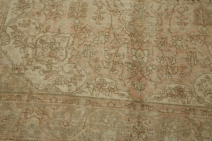 8x10 Beige Vintage Large Area Rug - 44195