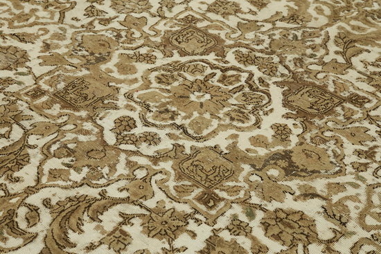 9x12 Beige Vintage Large Area Rug - 44299