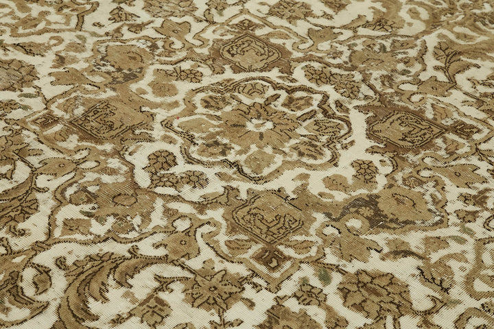 9x12 Beige Vintage Large Area Rug - 44299