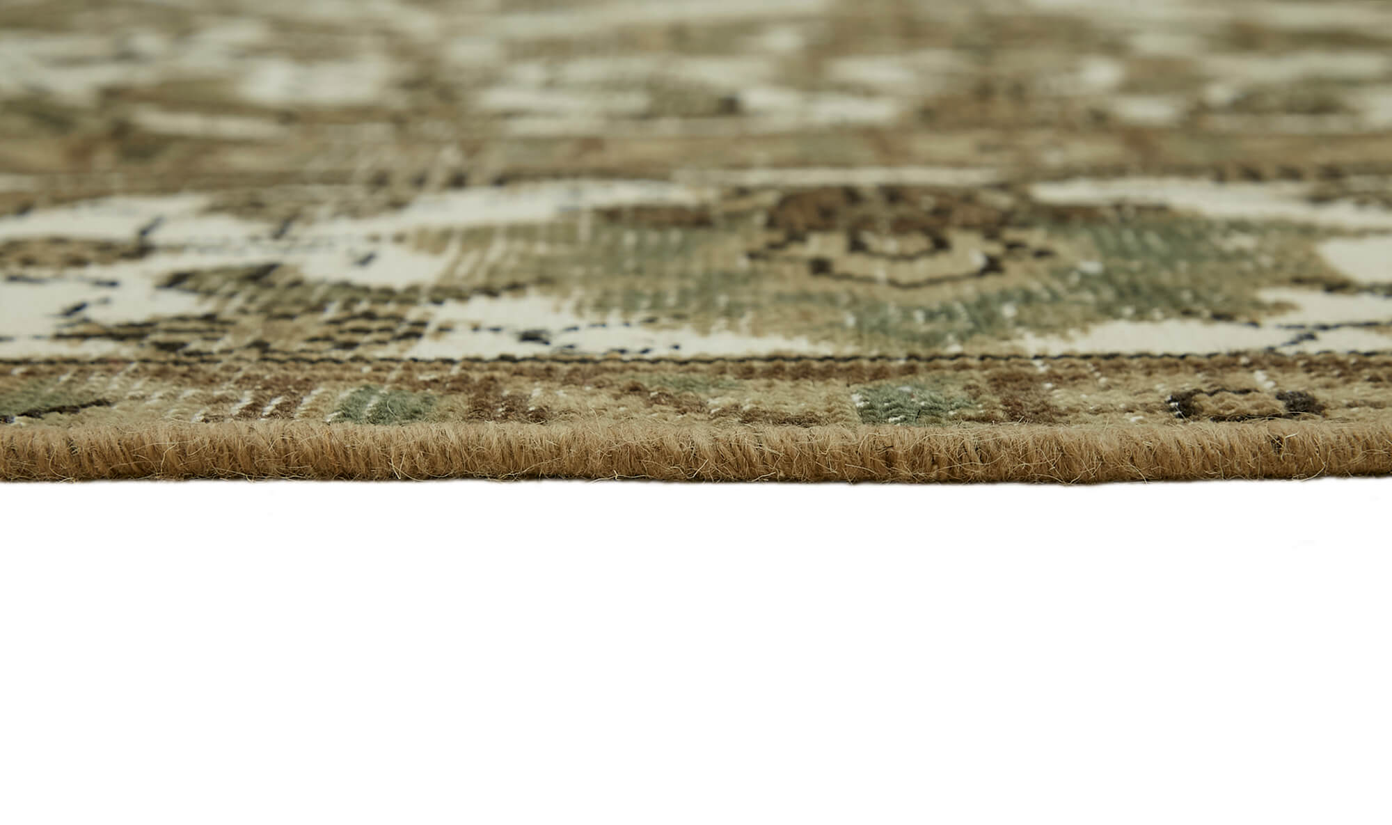 9x13 Beige Vintage Large Area Rug - 44301