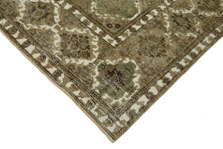 10x13 Beige Vintage Large Area Rug - 44303