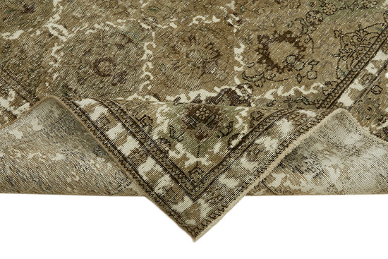 10x13 Beige Vintage Large Area Rug - 44303