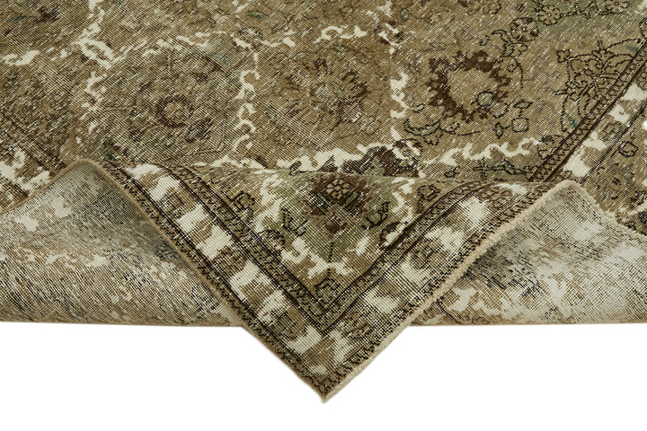 10x13 Beige Vintage Large Area Rug - 44303