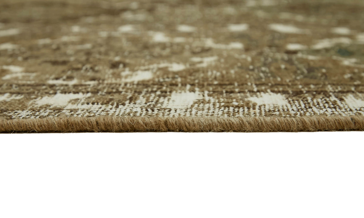 10x13 Beige Vintage Large Area Rug - 44303