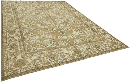 9x12 Beige Vintage Large Area Rug - 44304