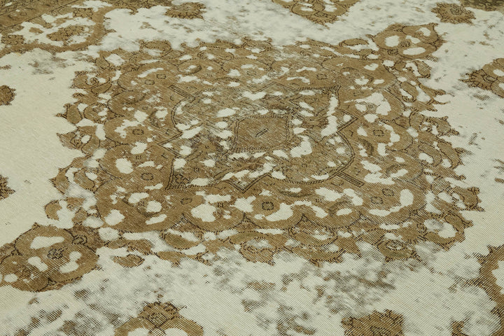 9x12 Beige Vintage Large Area Rug - 44309