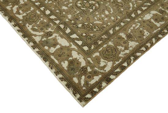 10x12 Beige Vintage Large Area Rug - 44310