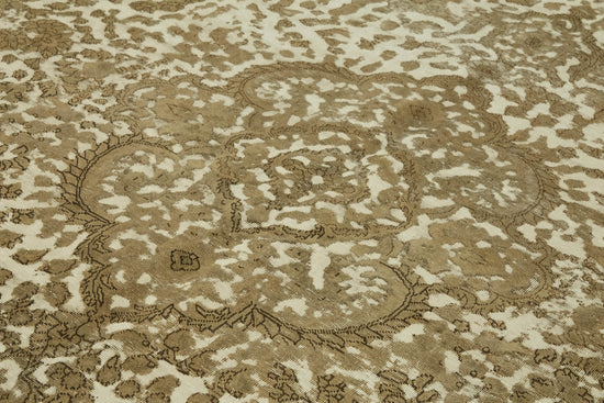 10x12 Beige Vintage Large Area Rug - 44310