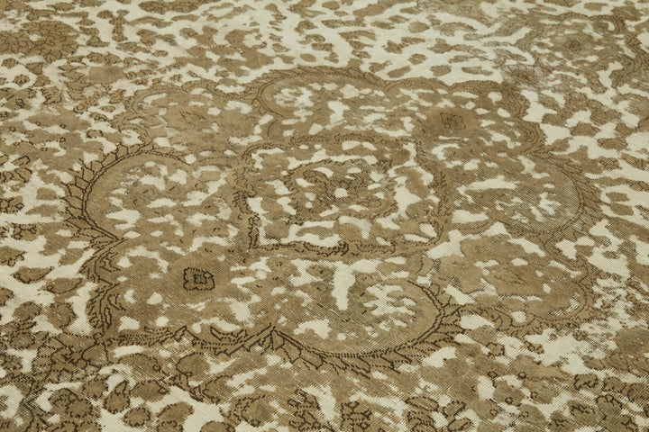 10x12 Beige Vintage Large Area Rug - 44310