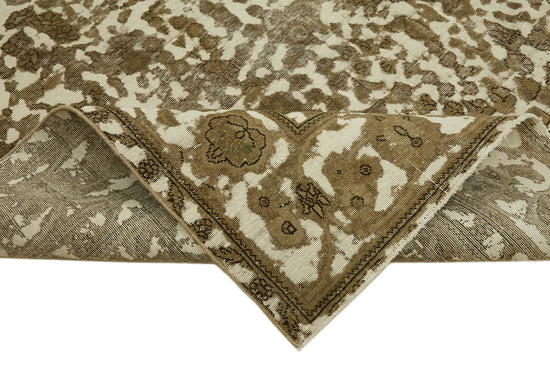 10x12 Beige Vintage Large Area Rug - 44310