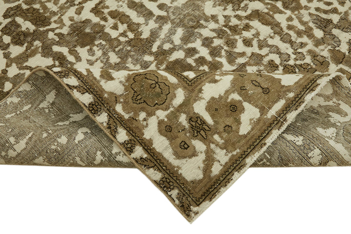 10x12 Beige Vintage Large Area Rug - 44310