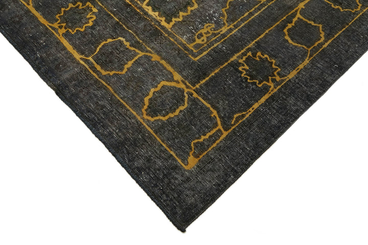 10x12 Black Overdyed Large Area Rug - 44314