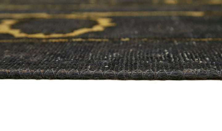 10x12 Black Overdyed Large Area Rug - 44314