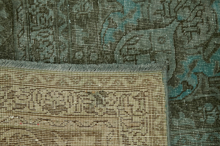 8x11 Blue Overdyed Large Area Rug - 44317