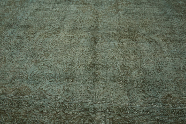 8x11 Blue Overdyed Large Area Rug - 44318