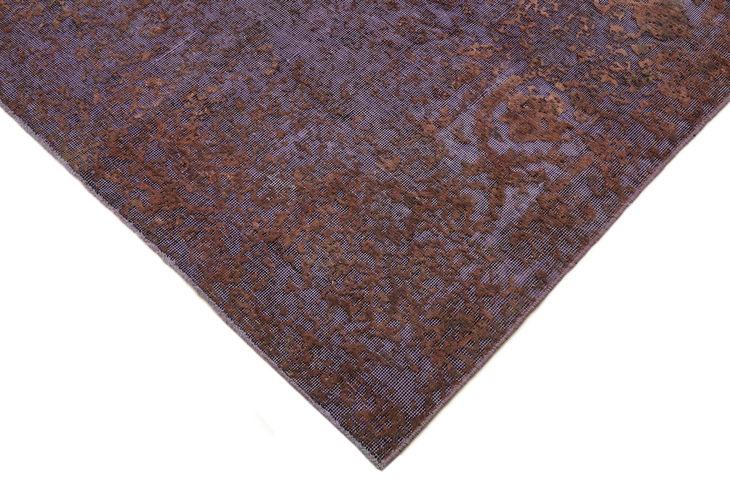 10x13 Purple Overdyed Large Area Rug - 44329