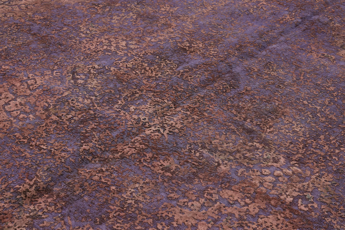 10x13 Purple Overdyed Large Area Rug - 44329