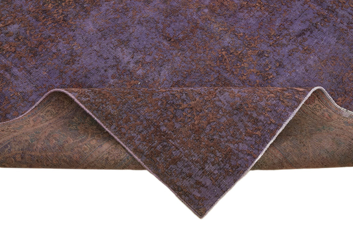 10x13 Purple Overdyed Large Area Rug - 44329