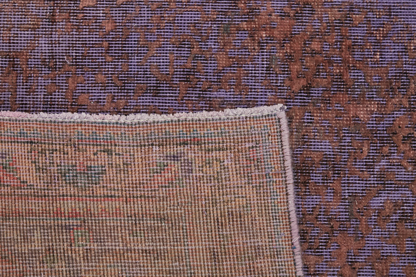 10x13 Purple Overdyed Large Area Rug - 44329