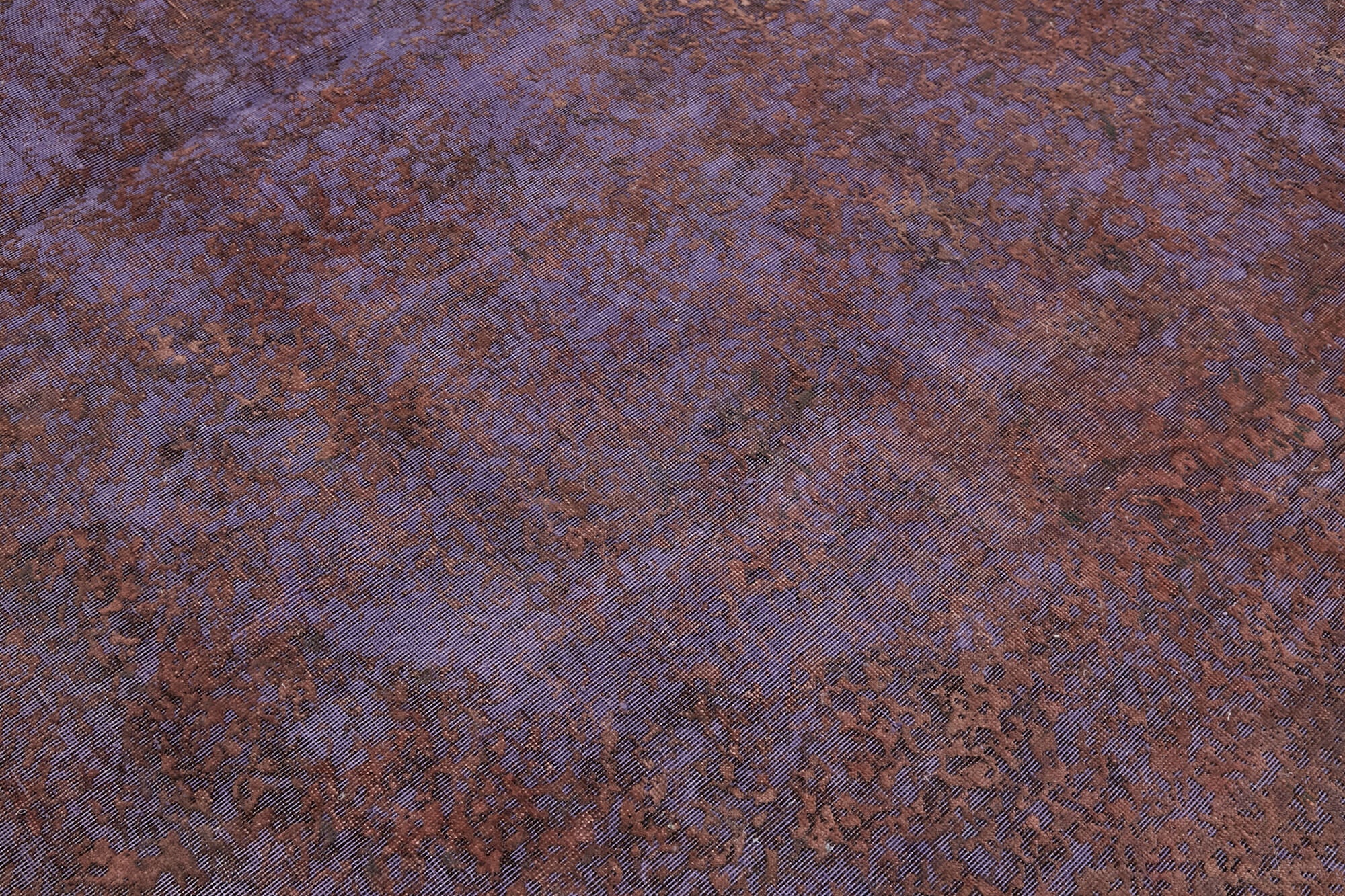 10x13 Purple Overdyed Large Area Rug - 44329