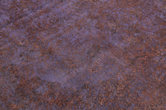 10x13 Purple Overdyed Large Area Rug - 44329