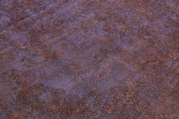 10x13 Purple Overdyed Large Area Rug - 44329