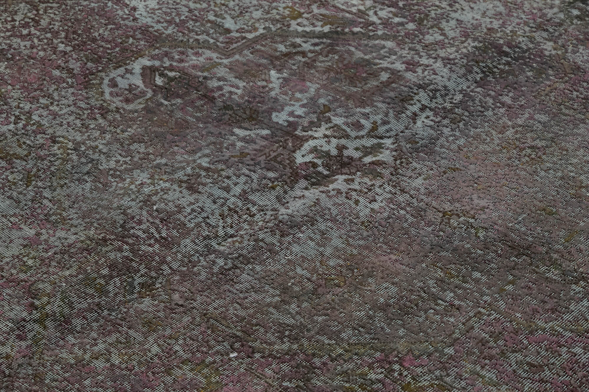 10x13 Grey Overdyed Large Area Rug - 44330
