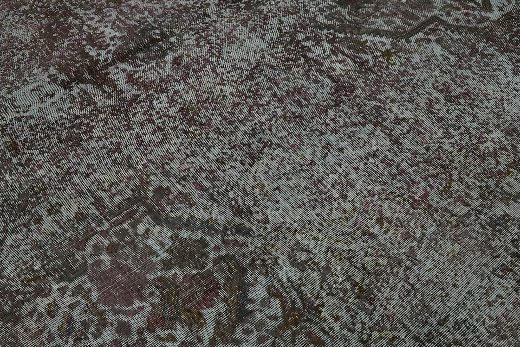10x13 Grey Overdyed Large Area Rug - 44330