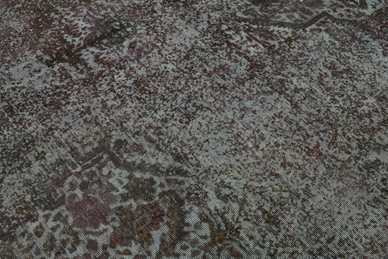 10x13 Grey Overdyed Large Area Rug - 44330