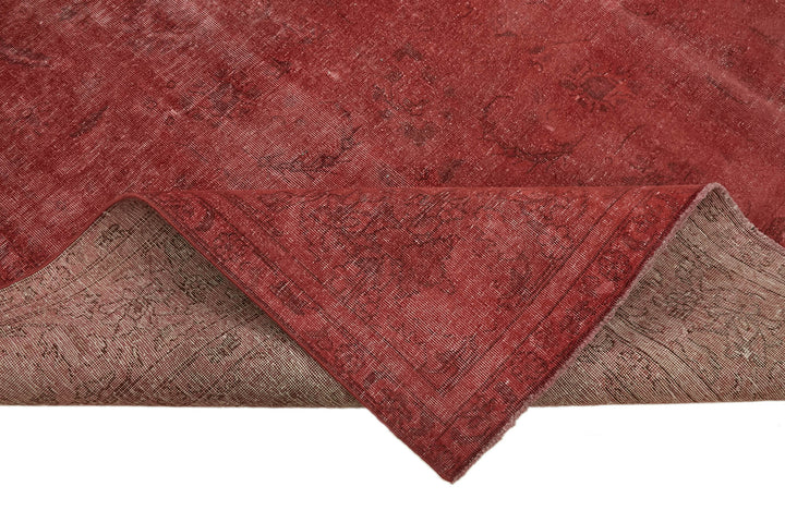 10x13 Red Overdyed Large Area Rug - 44332