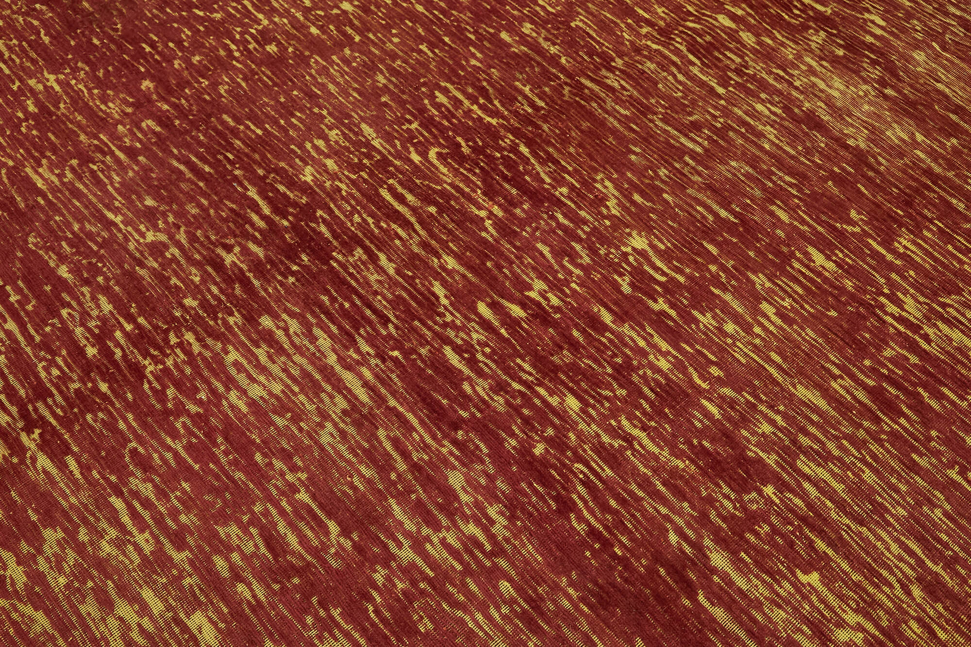 8x11 Red Overdyed Large Area Rug - 44339