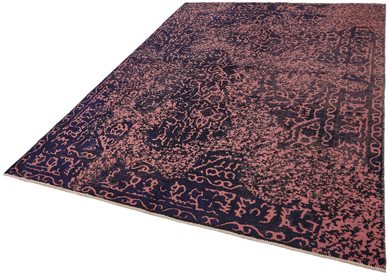 6x9 Purple Overdyed Large Area Rug - 44343