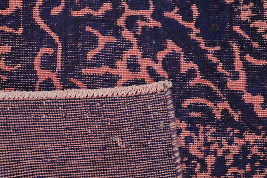 6x9 Purple Overdyed Large Area Rug - 44343