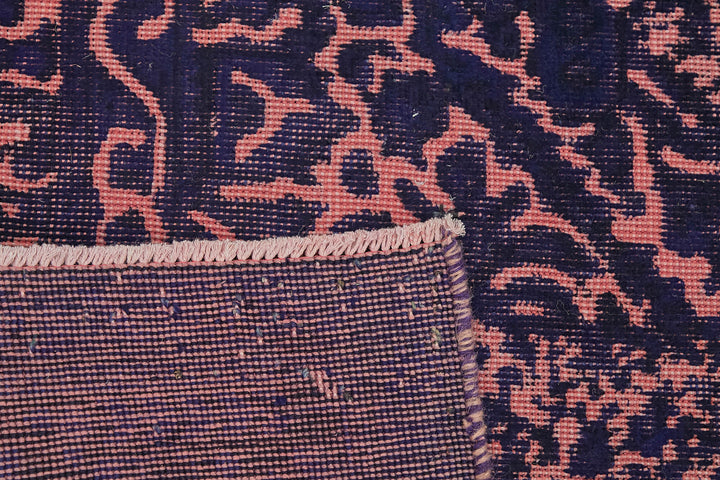 6x9 Purple Overdyed Large Area Rug - 44343