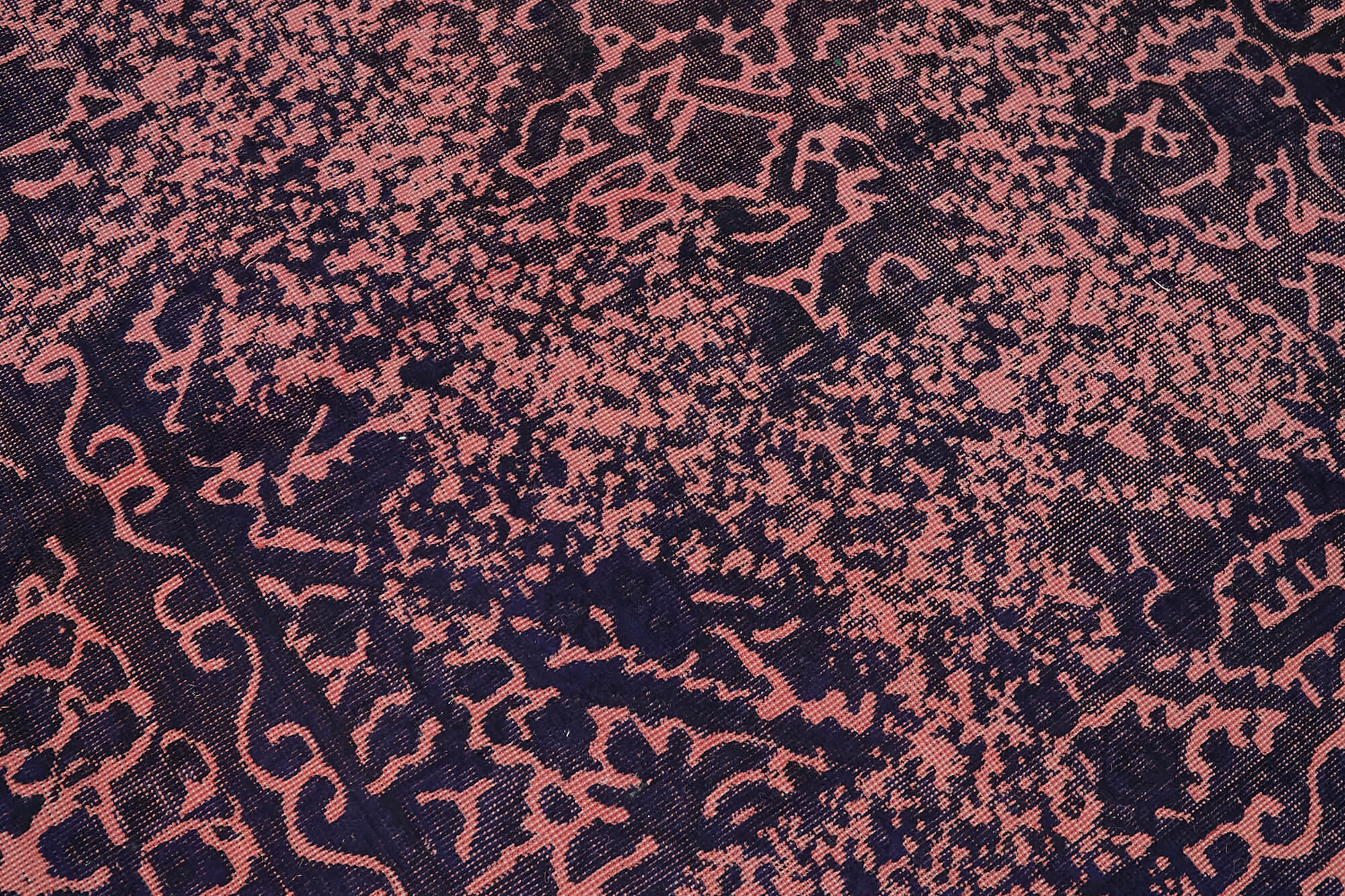 6x9 Purple Overdyed Large Area Rug - 44343
