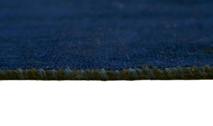 8x11 Blue Overdyed Large Area Rug - 44346