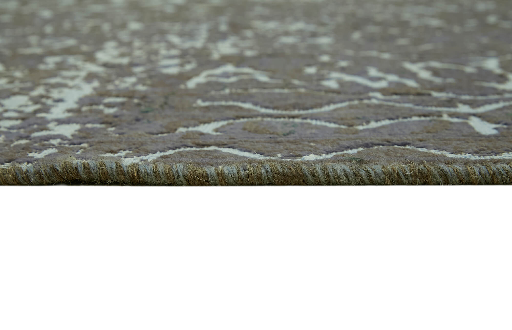 10x13 Grey Overdyed Large Area Rug - 44364
