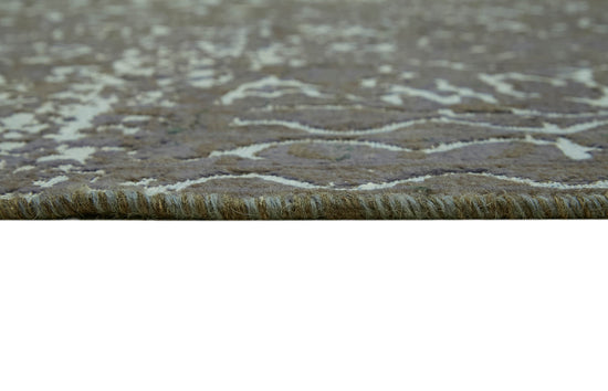 10x13 Grey Overdyed Large Area Rug - 44364