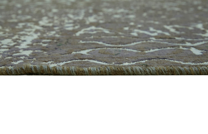 10x13 Grey Overdyed Large Area Rug - 44364