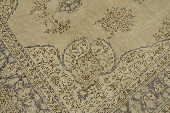 8x12 Beige Vintage Large Area Rug - 44377