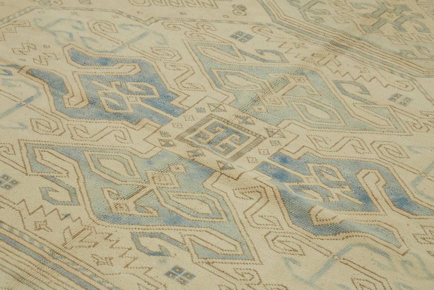 9x11 Beige Vintage Large Area Rug - 44383