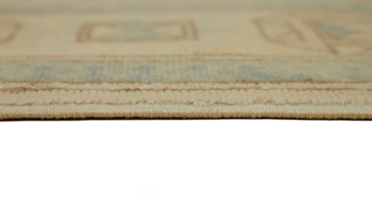 9x11 Beige Vintage Large Area Rug - 44383