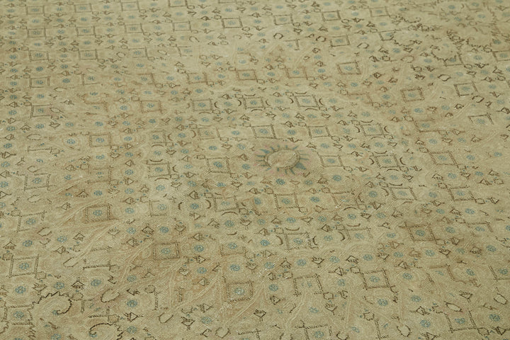 9x12 Beige Vintage Large Area Rug - 44420