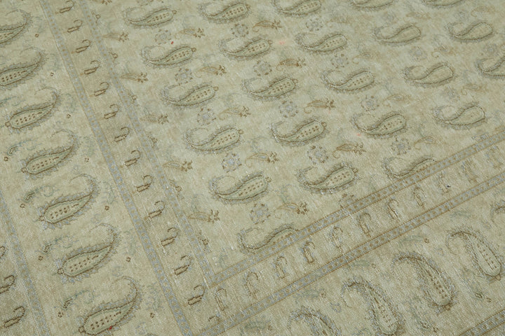 10x13 Beige Vintage Large Area Rug - 44422