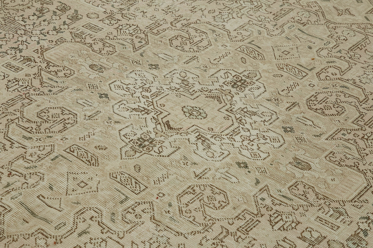 9x13 Beige Vintage Large Area Rug - 44434