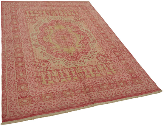 5x7 Red Oushak Rug - 44449