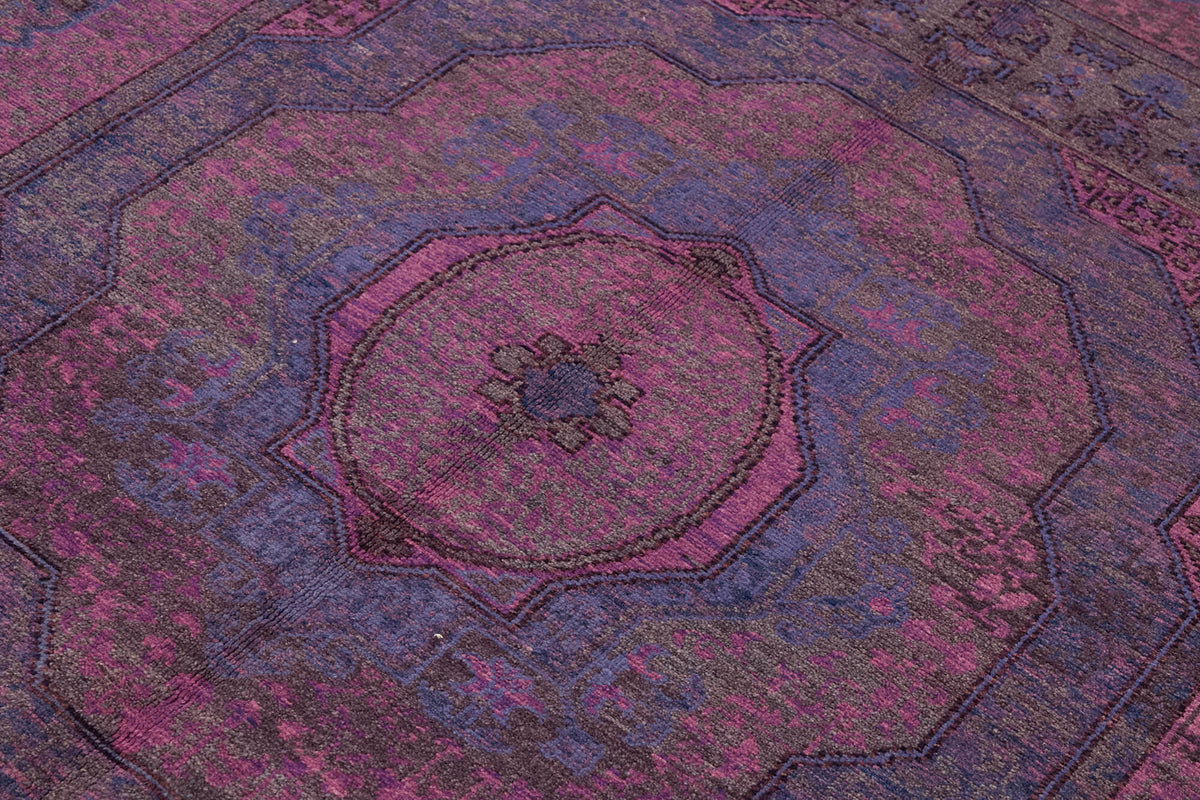 6x7 Purple Oushak Rug - 44456