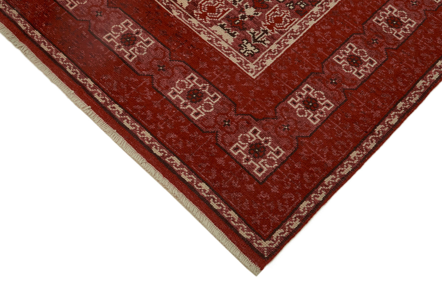 6x8 Red Oushak Rug - 44462