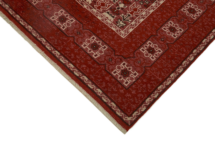 6x8 Red Oushak Rug - 44462